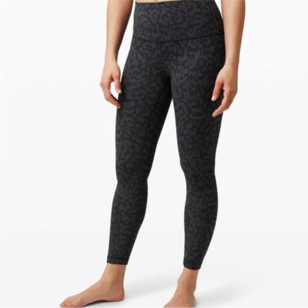 Lululemon align leopard/camo print legging size 0